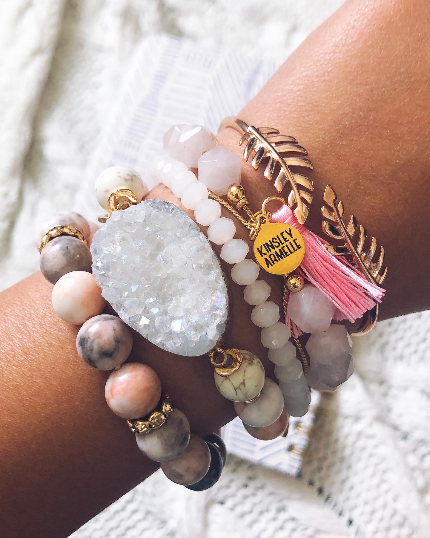 Roseheart Bracelet Stack