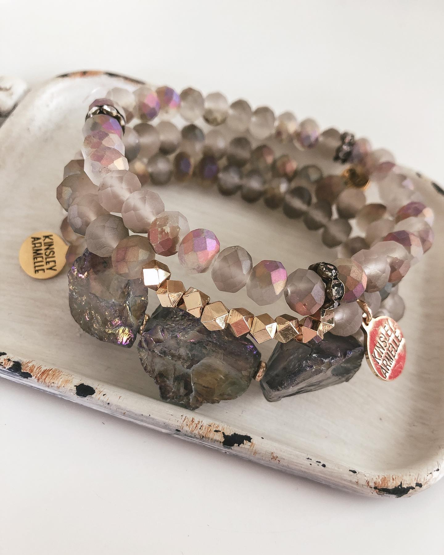 Lotus Bracelet Stack