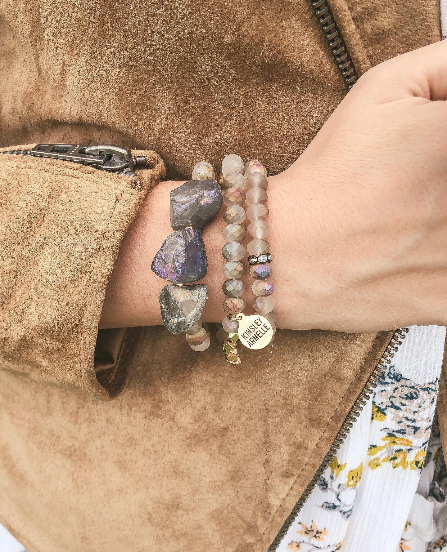 Lotus Bracelet Stack