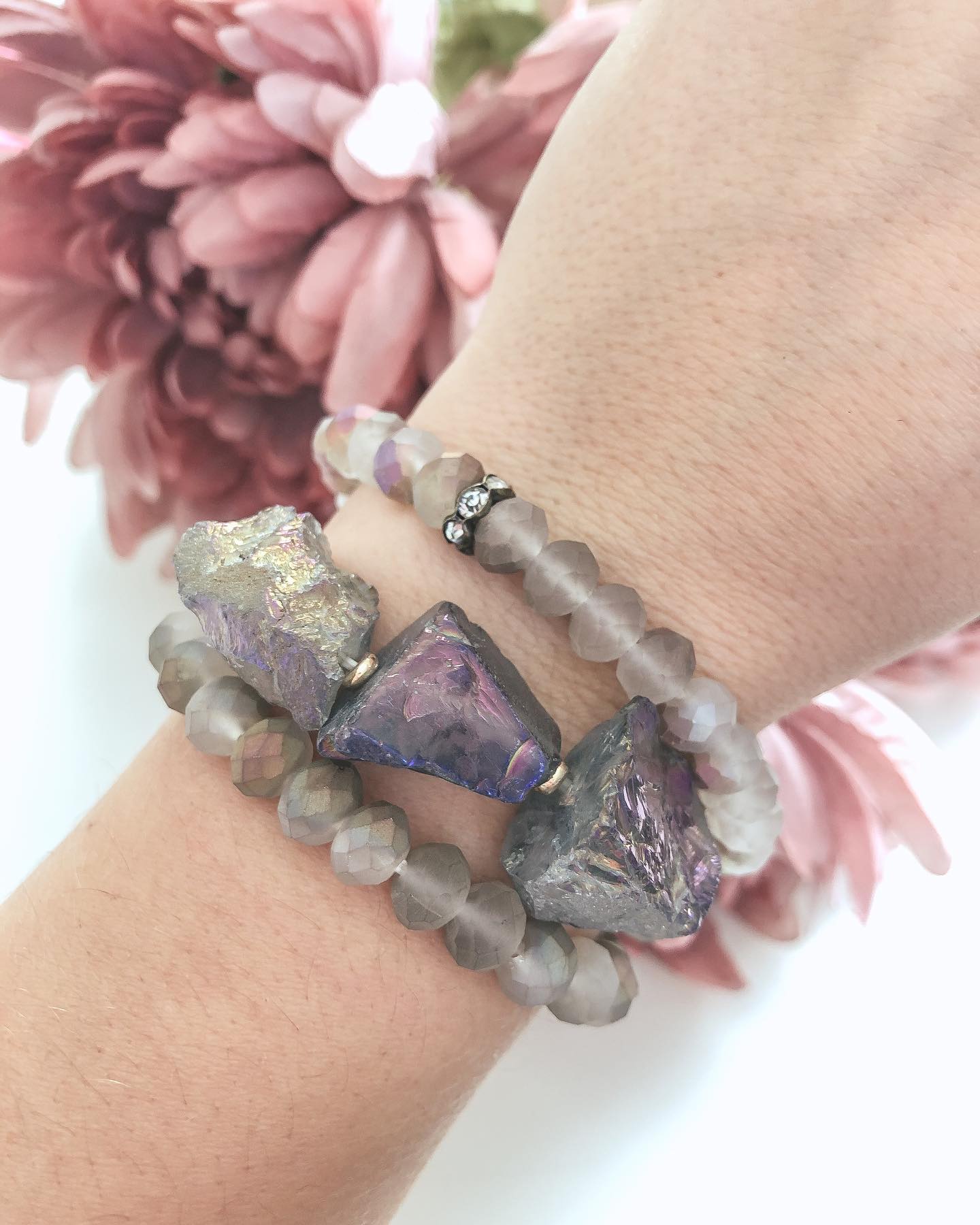 Lotus Bracelet Stack