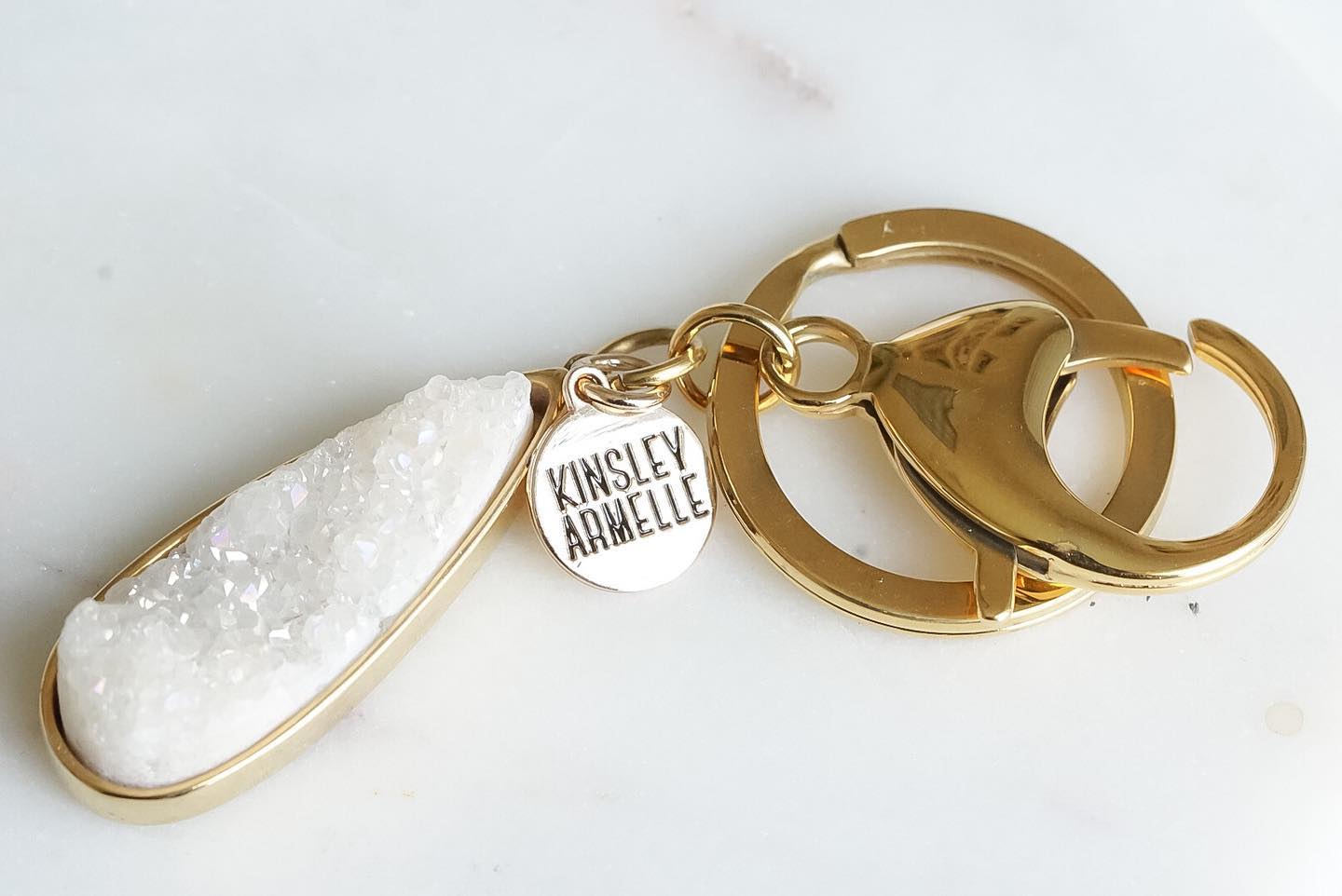 Accessory Collection - Quartz Drop Keychain