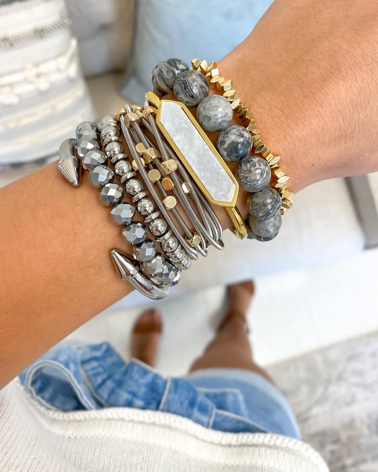 Glimmer Bracelet Stack