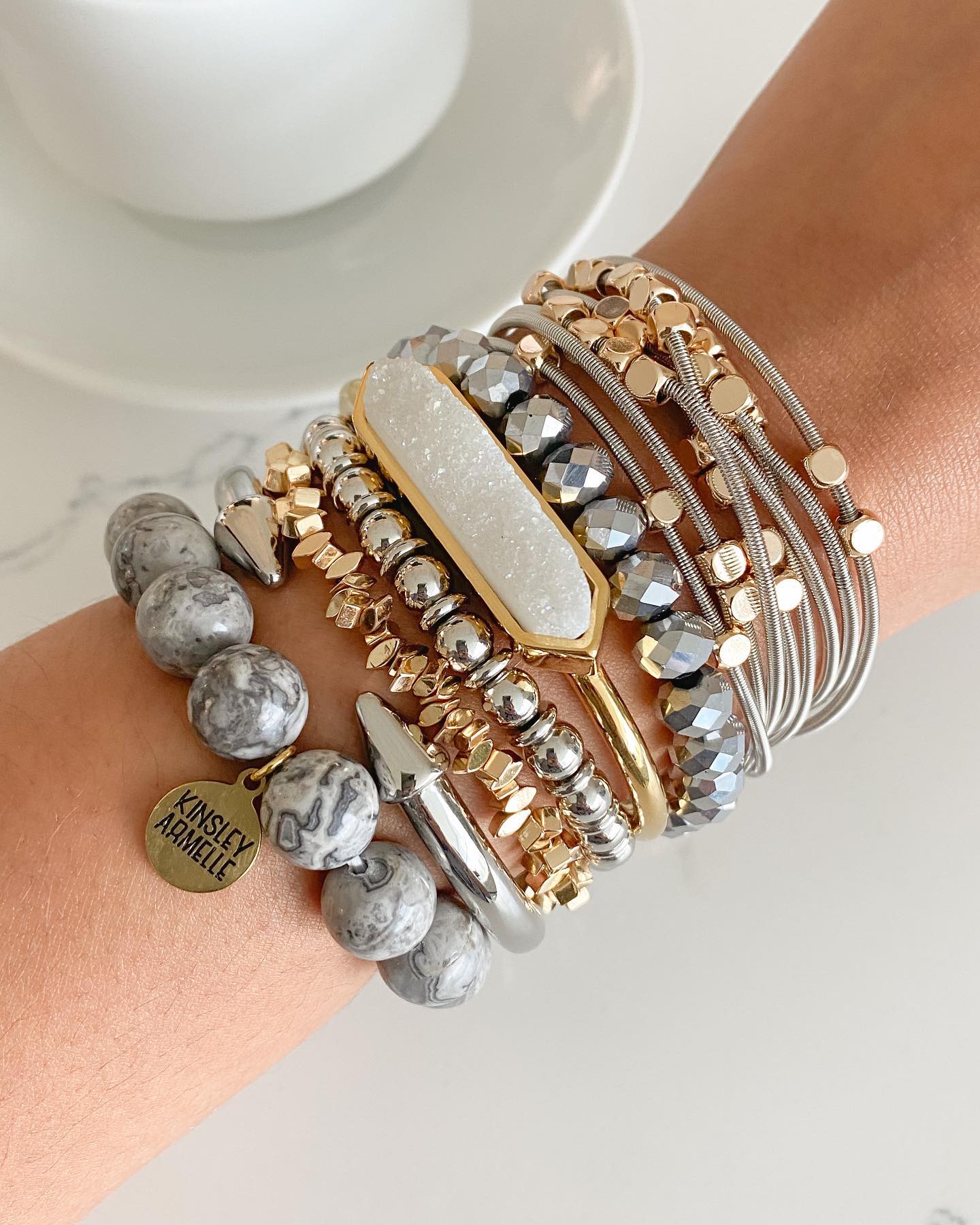 Glimmer Bracelet Stack