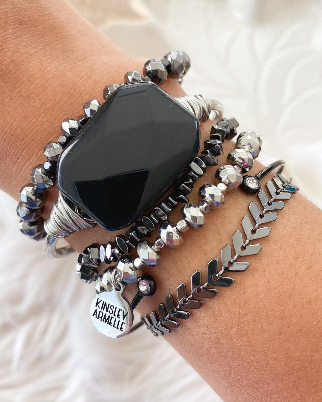 Full Moon Bracelet Stack