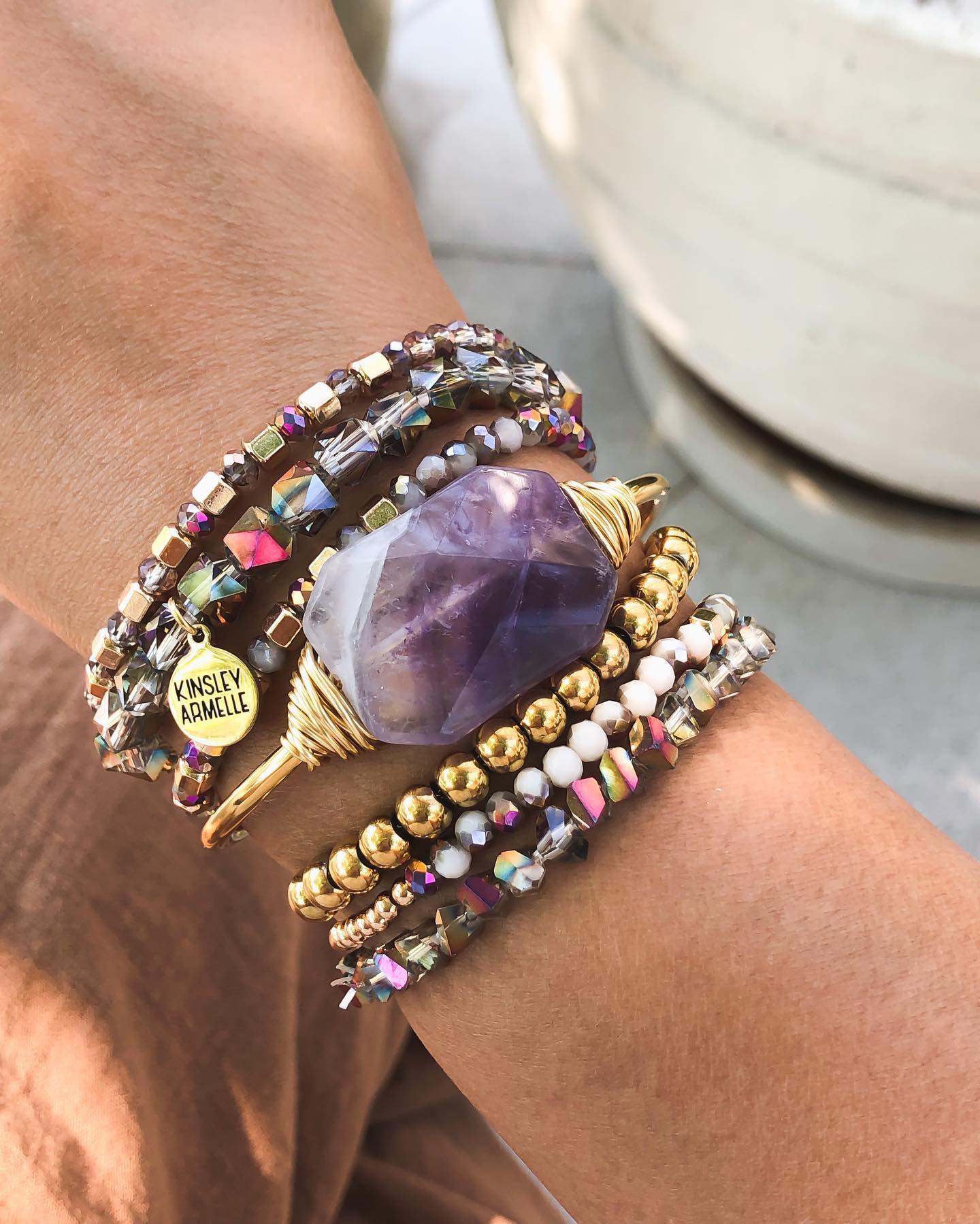 Petunia Bracelet Stack