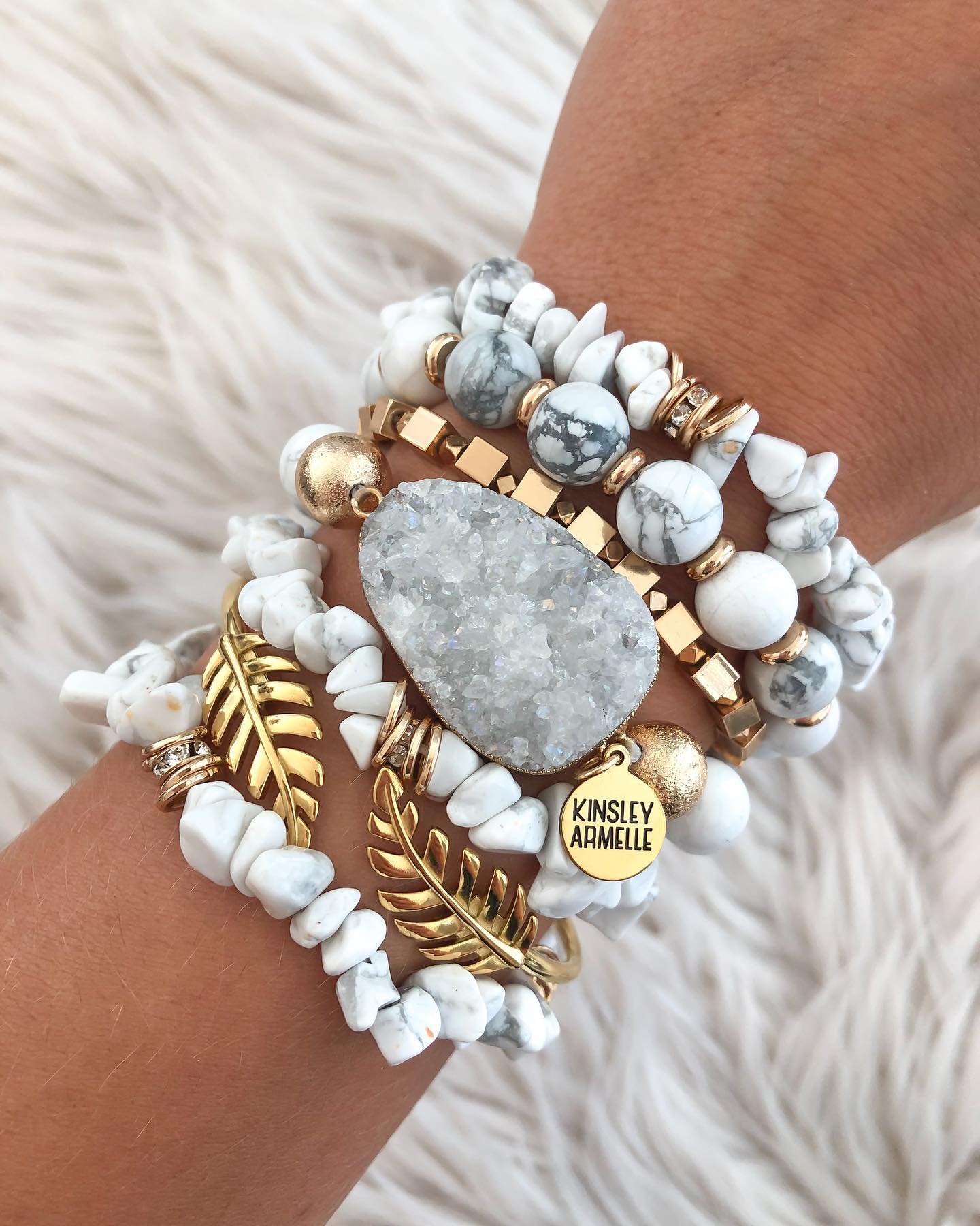 Lustre Bracelet Stack