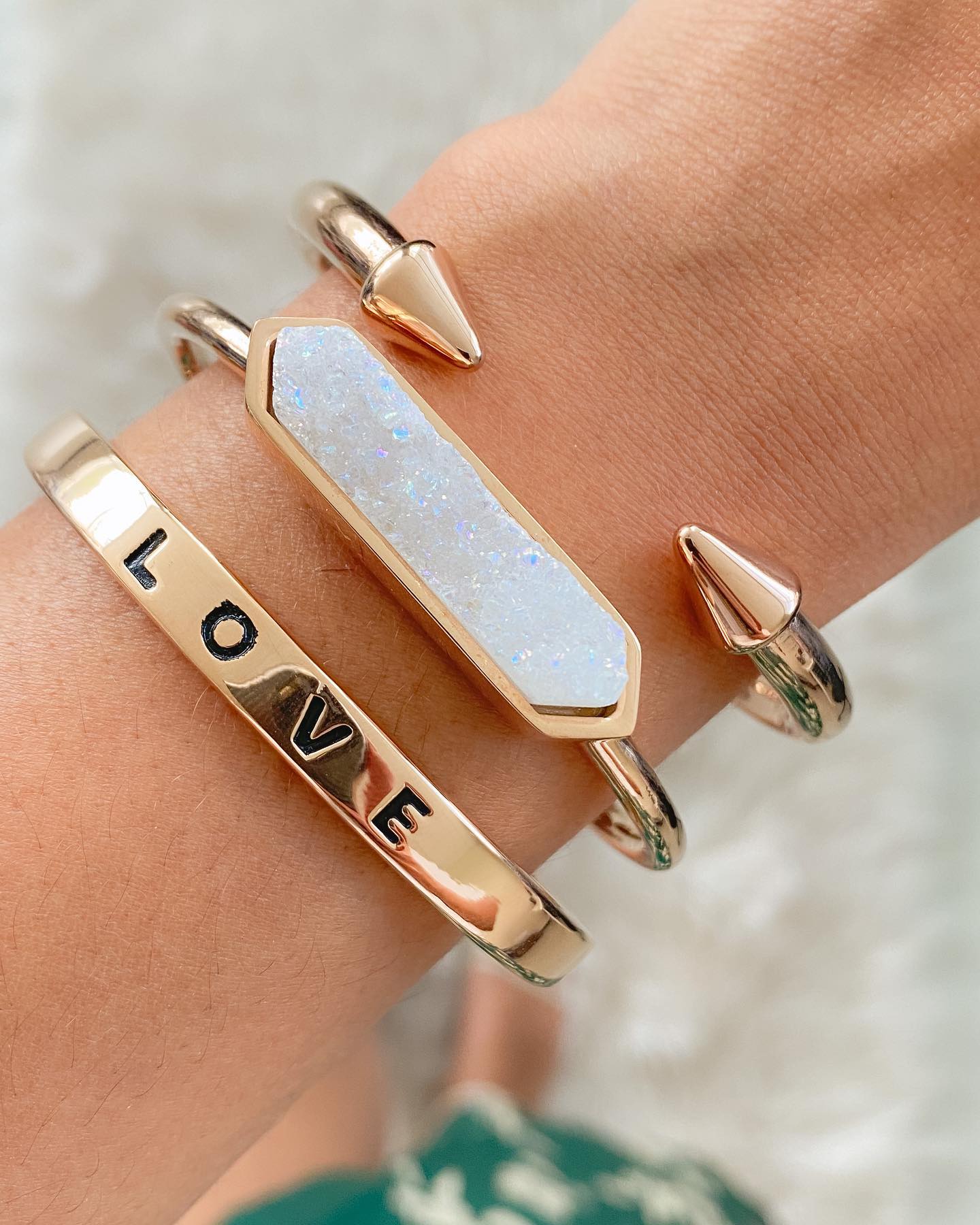 Ros�� Bracelet Stack