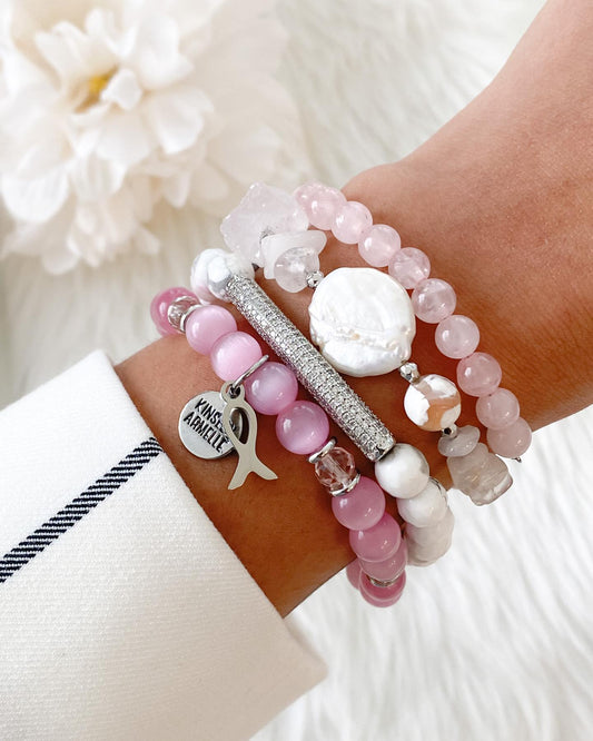 Silver Brielle Bracelet Stack