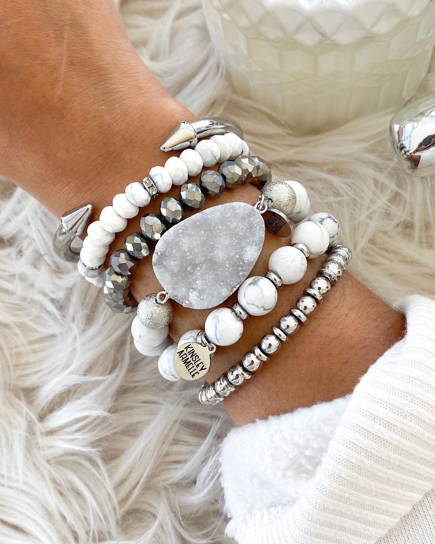 Gleam Bracelet Stack