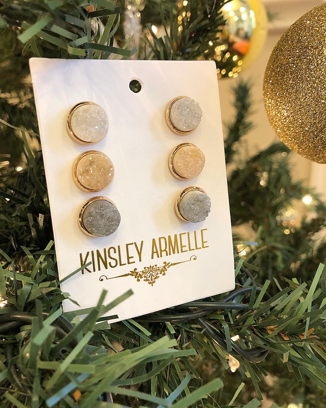 Stone Collection - Quartz Earrings Set