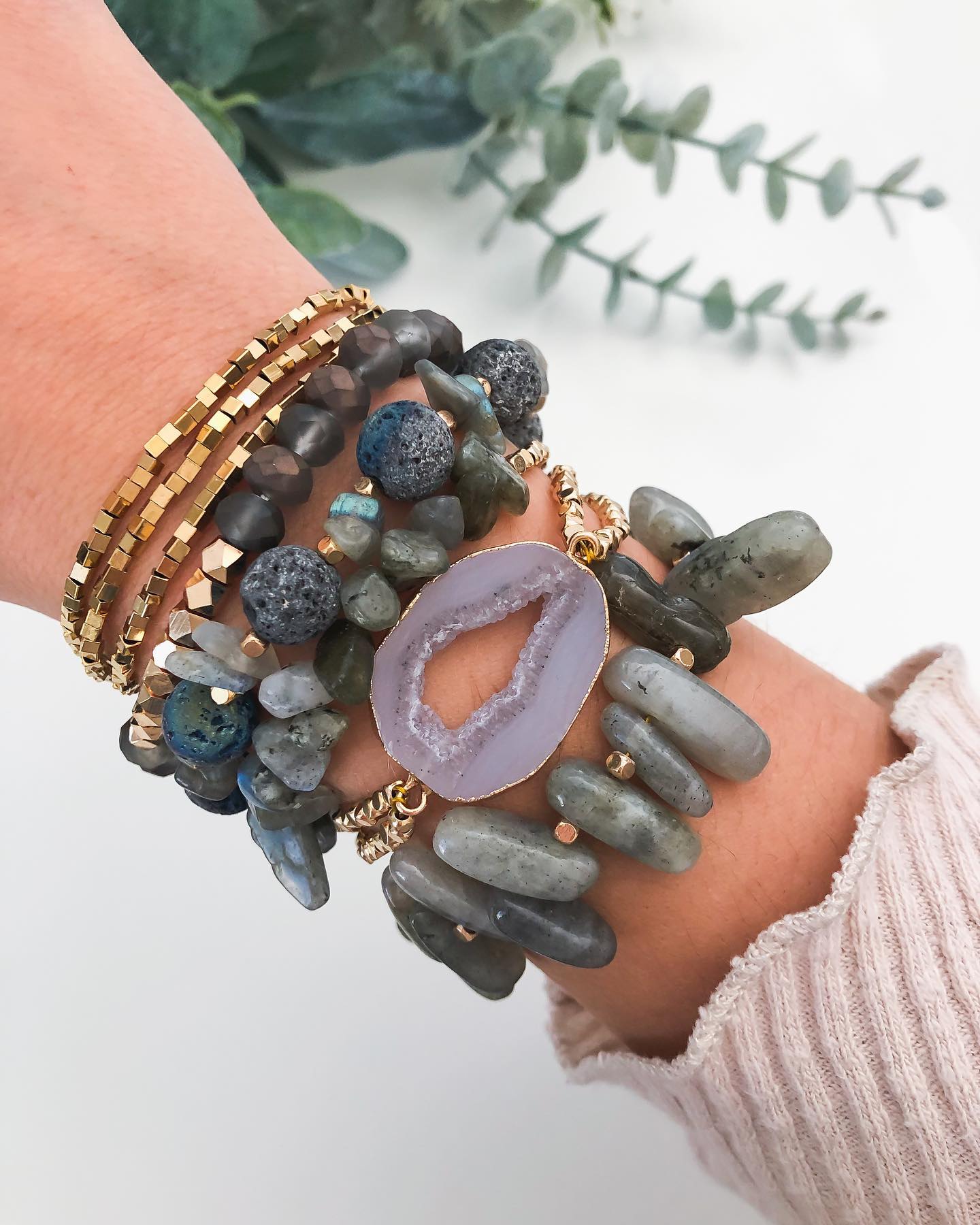 Flora Bracelet Stack
