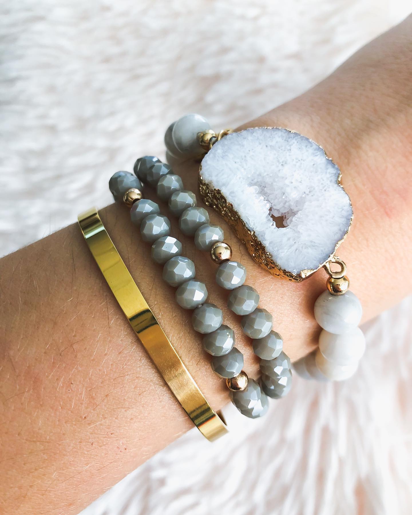 Latice Bracelet Stack