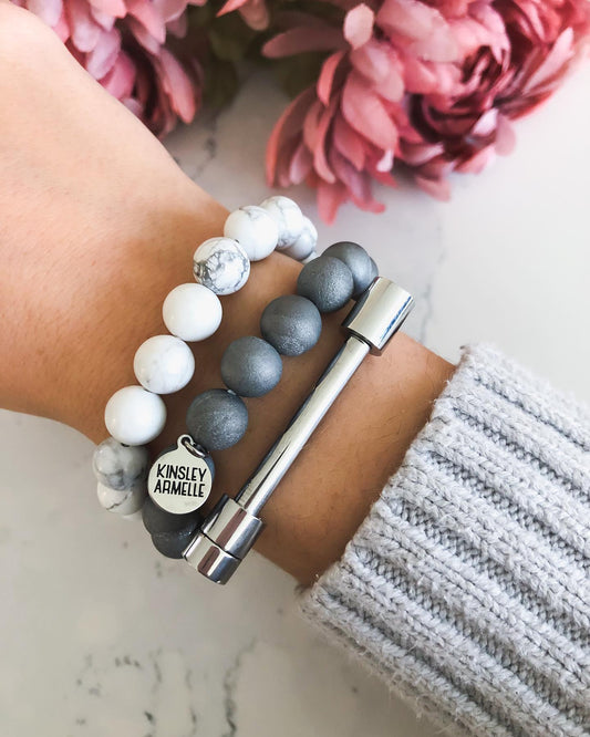 Silver Mesmeric Bracelet Stack