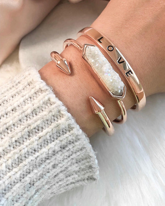 Ros�� Bracelet Stack