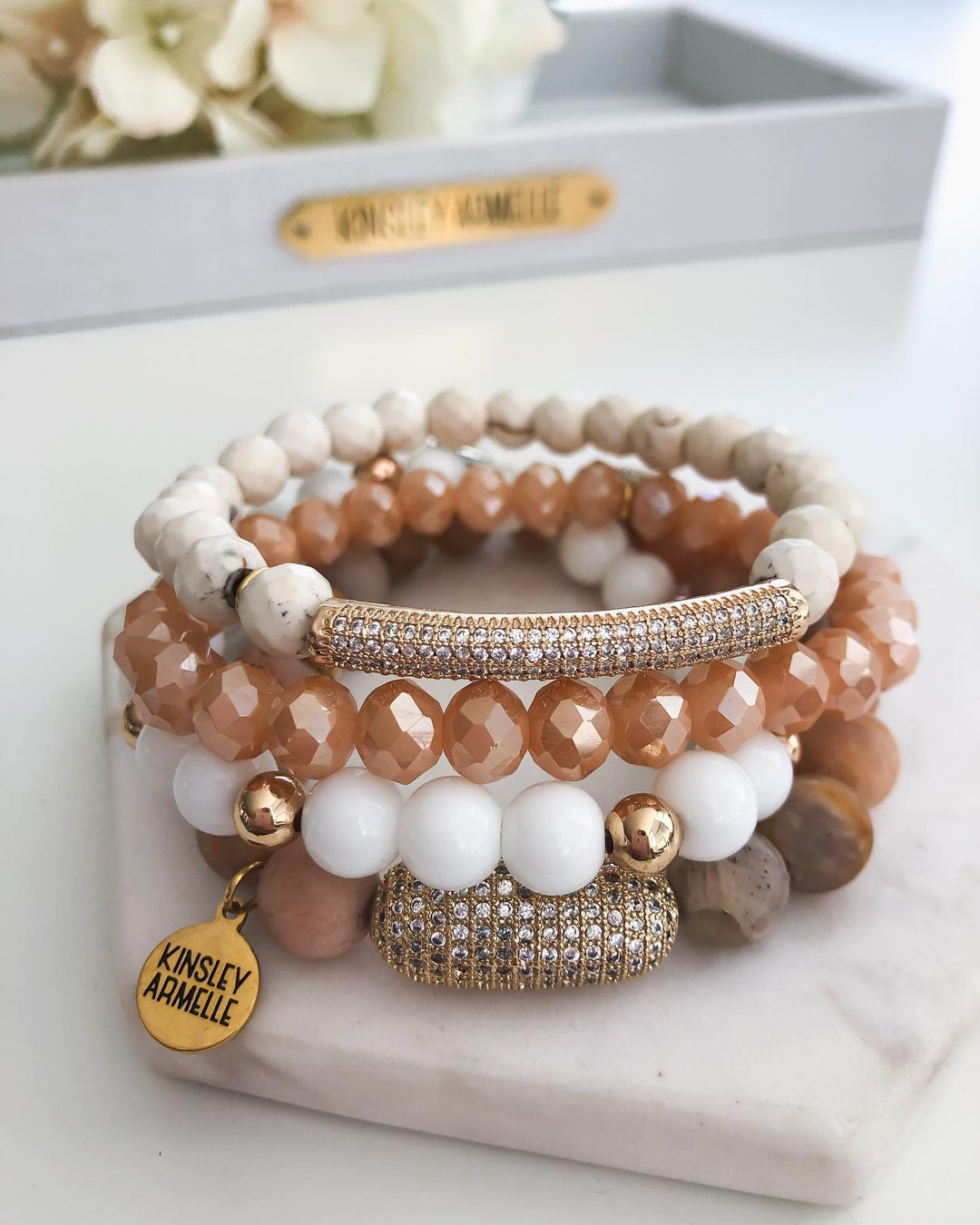 Honied Bracelet Stack