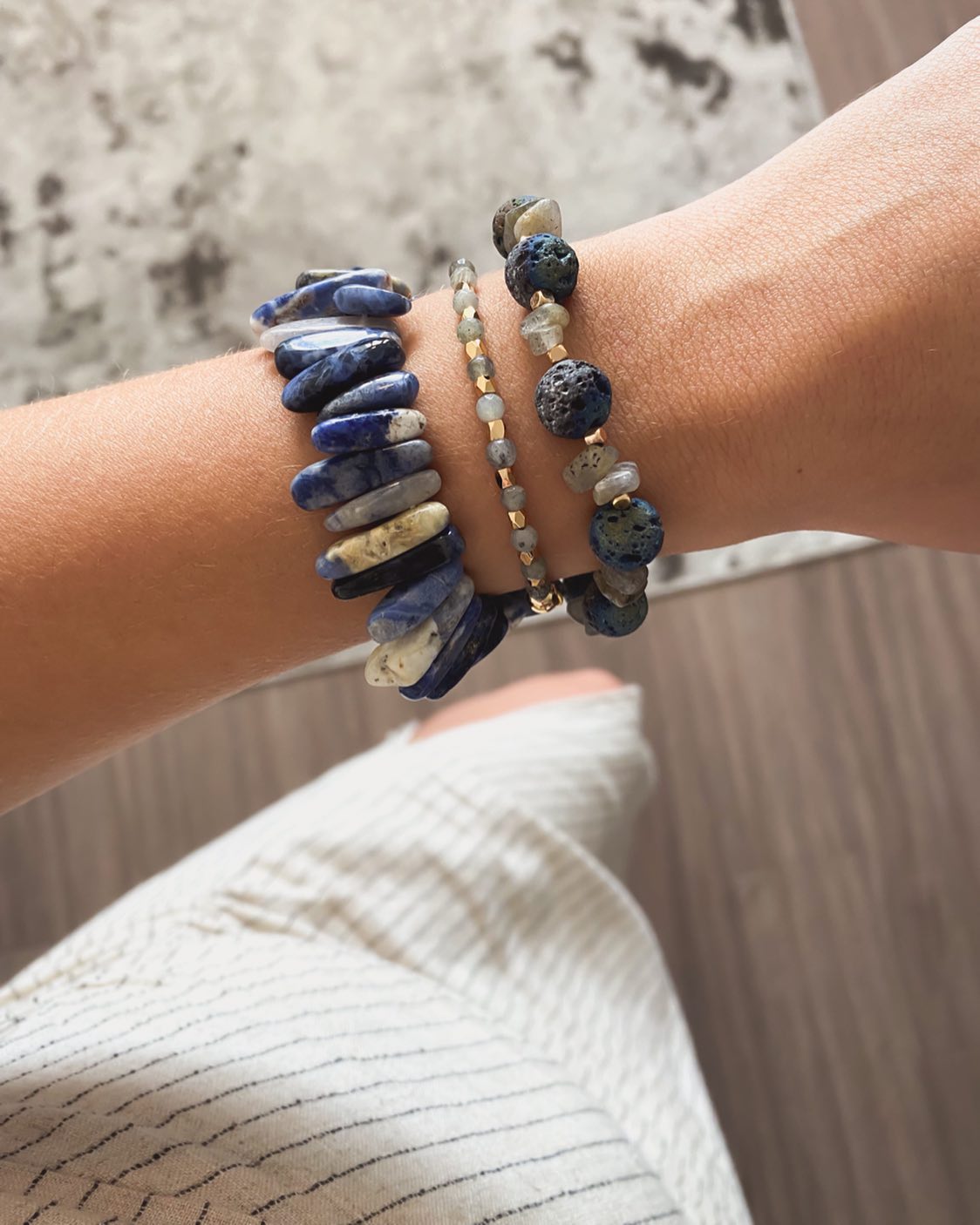 River Bracelet Stack