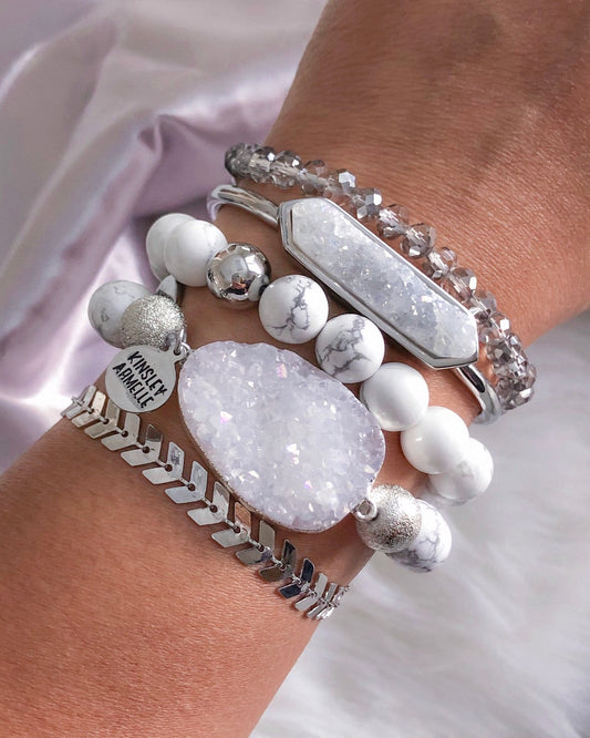 Silver Eira Bracelet Stack