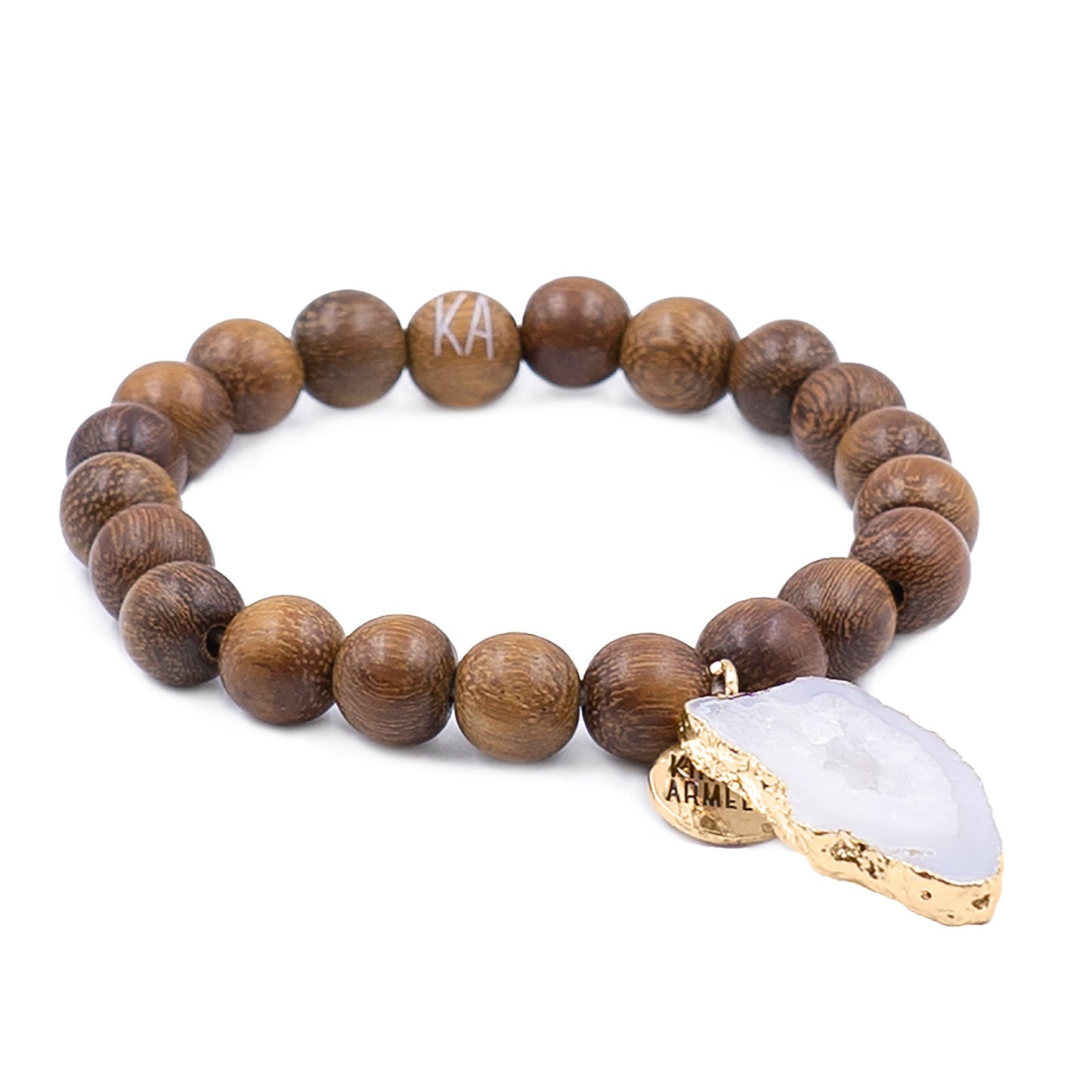 Agate Collection - Timber Bracelet 10mm