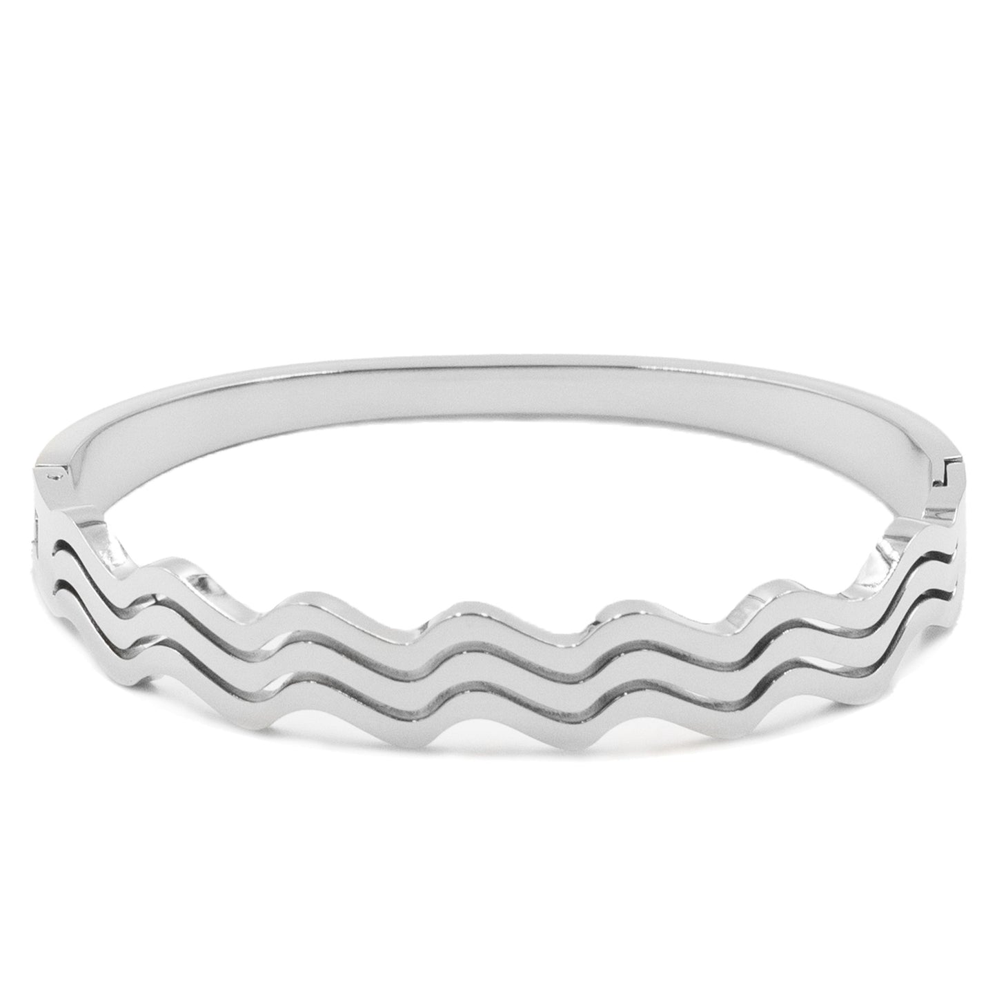 Aya Collection - Silver Hallie Bracelet