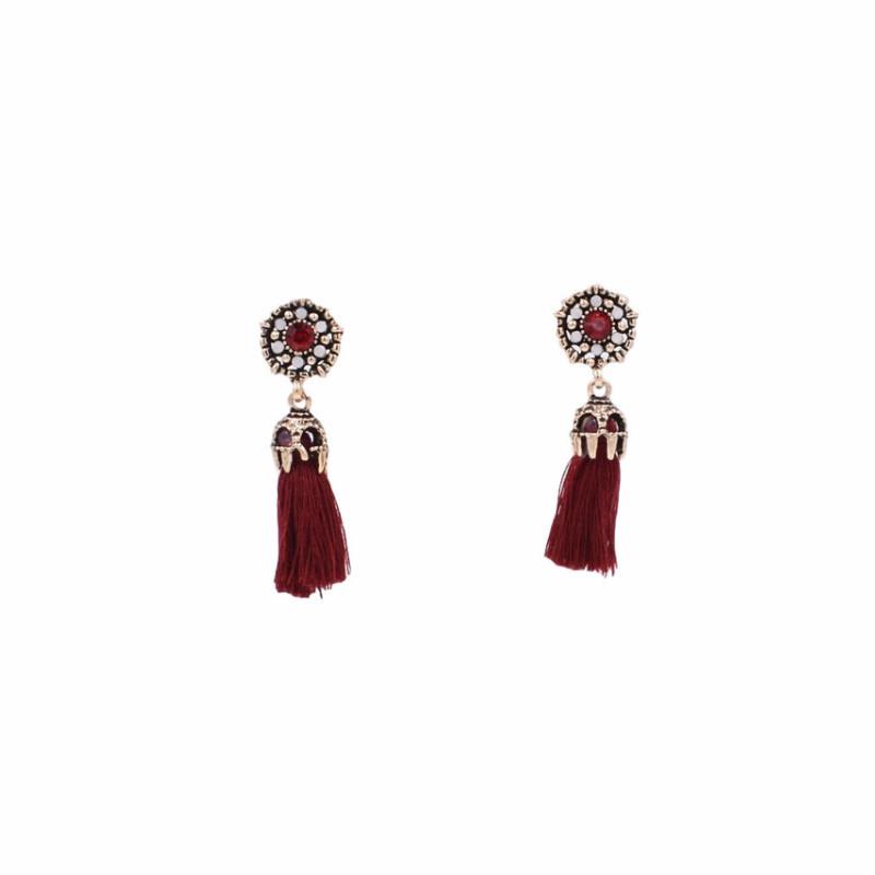 Imperial Collection - Crimson Drop Earrings
