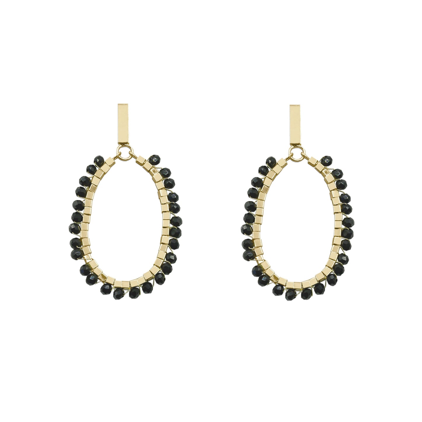 Glam Collection - Raven Earrings