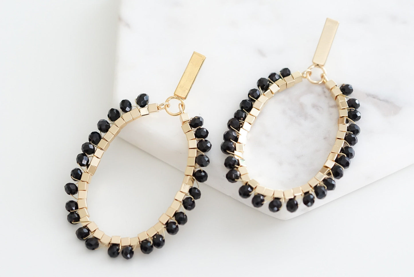 Glam Collection - Raven Earrings