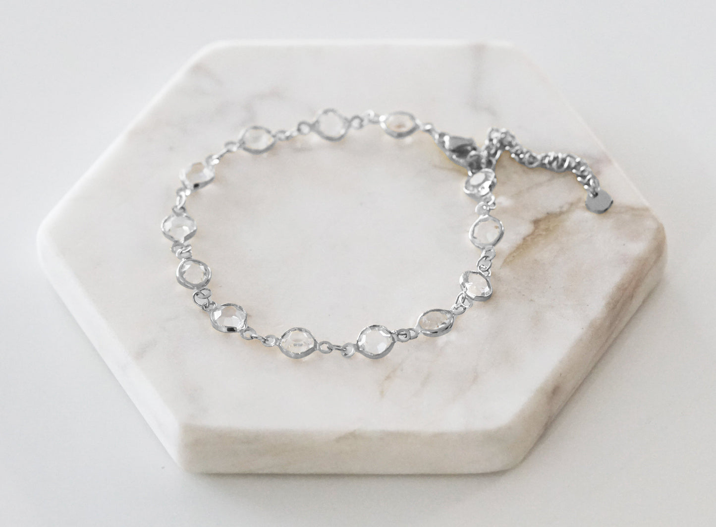 Goddess Collection - Silver Kira Anklet