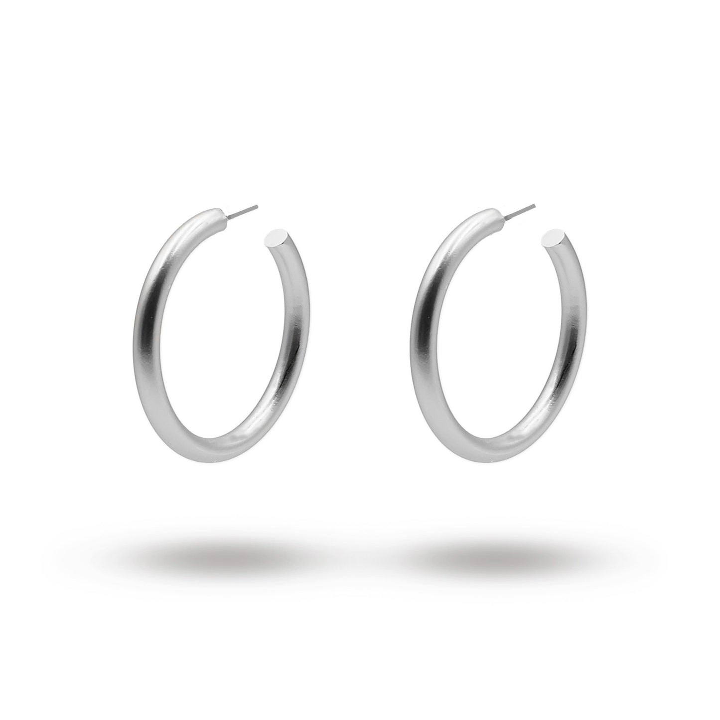 Goddess Collection - Silver Maira Earrings 2