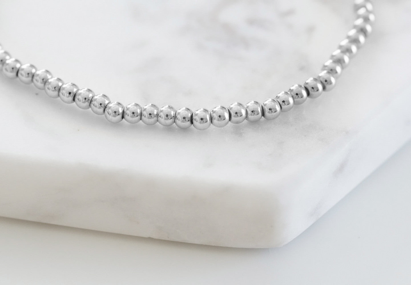 Goddess Collection - Silver Demi Bracelet 3mm