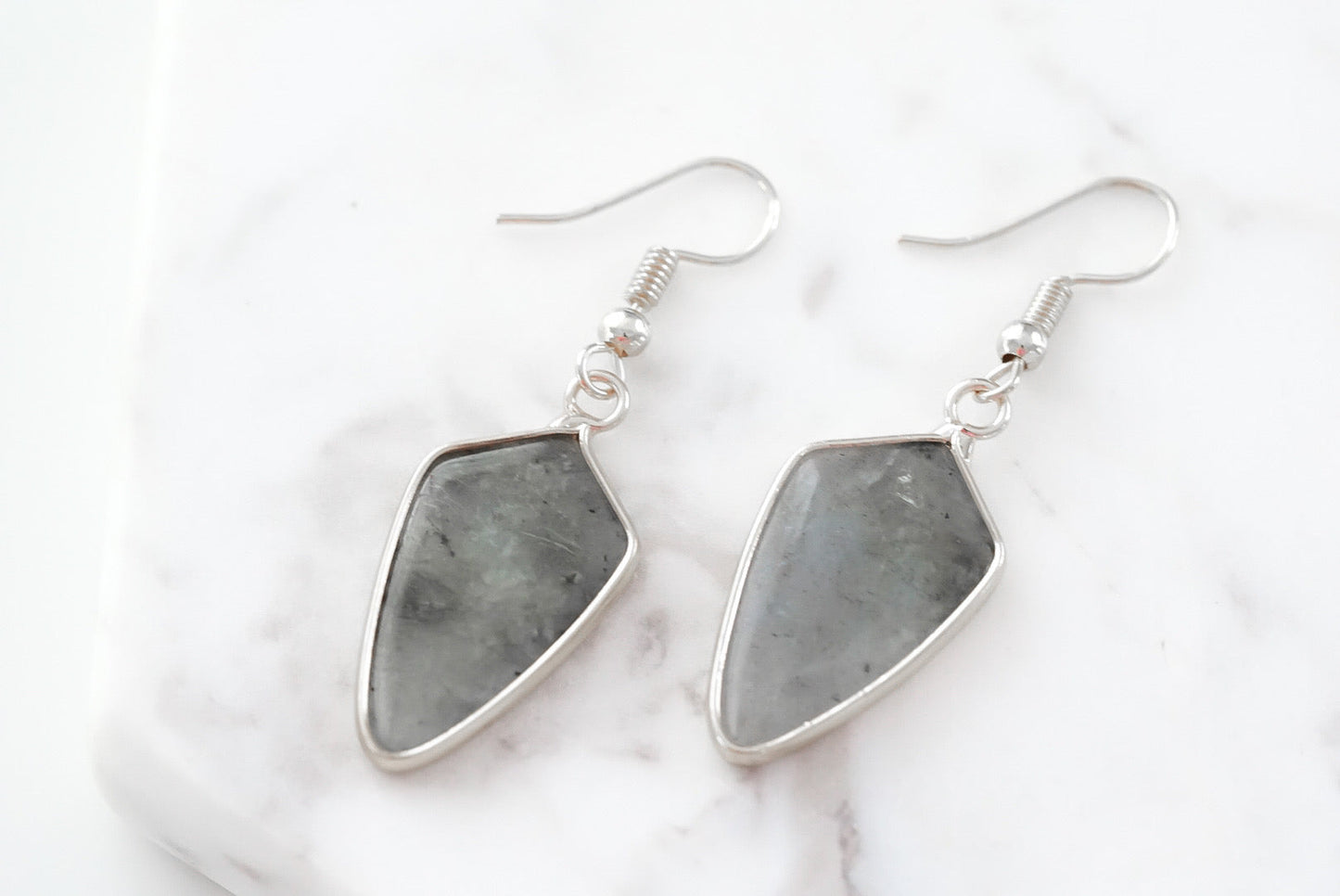 Ivy Collection - Silver Haze Earrings