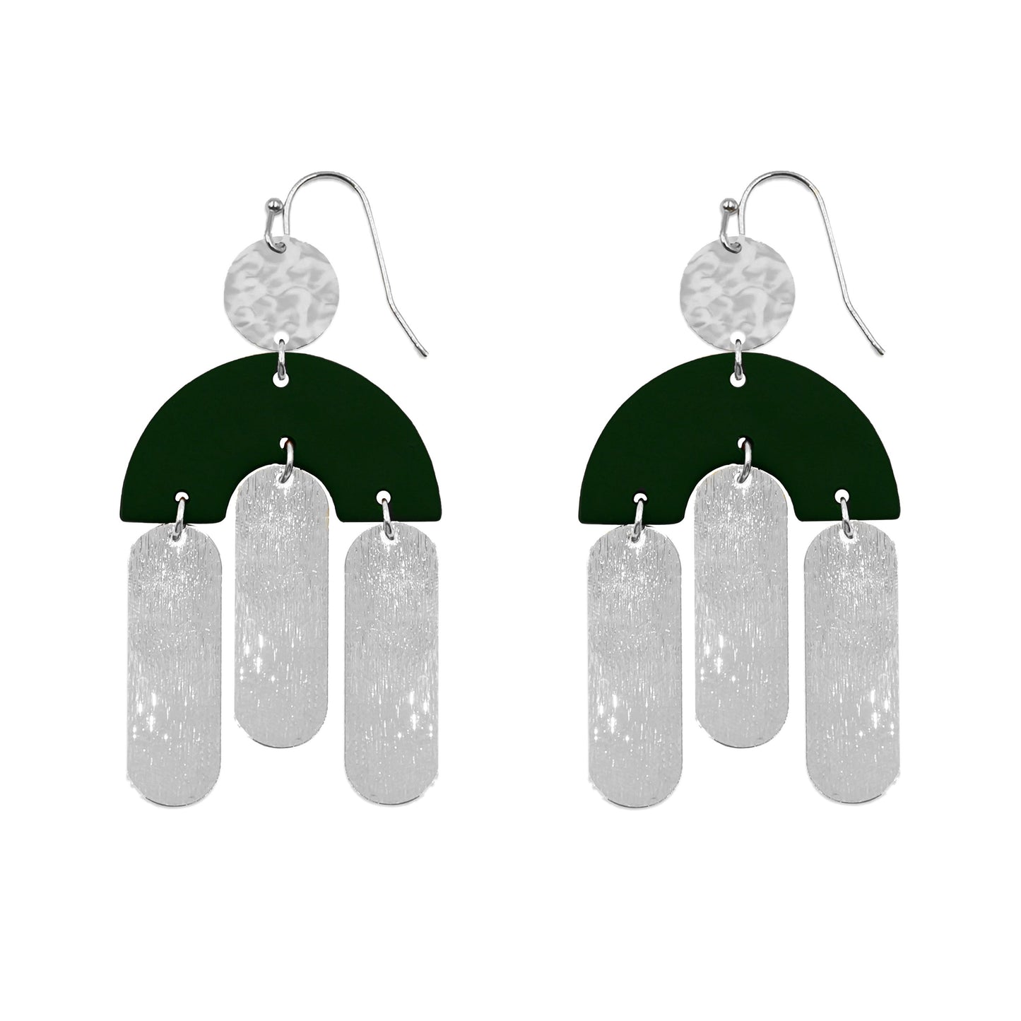 Kissa Collection - Silver Hunter Earrings