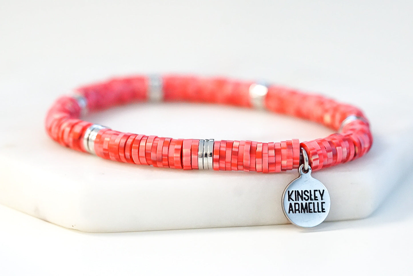 Lana Collection - Silver Dragonfruit Bracelet