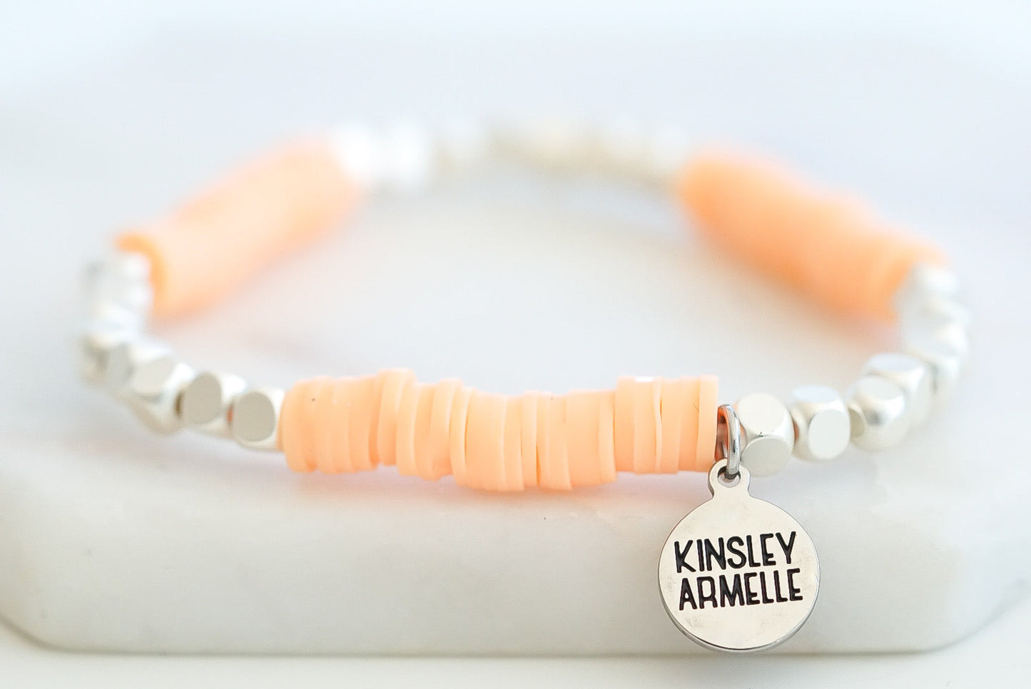 Livia Collection - Silver Sherbet Bracelet