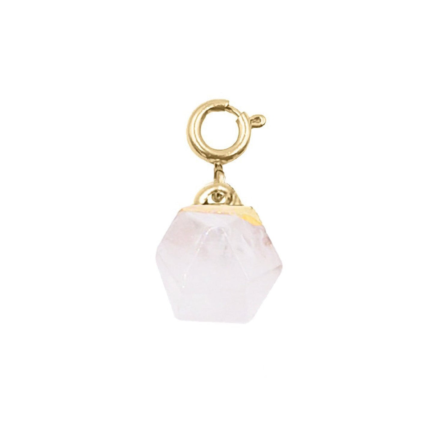 Maker Collection - Quartz Icosahedron Charm