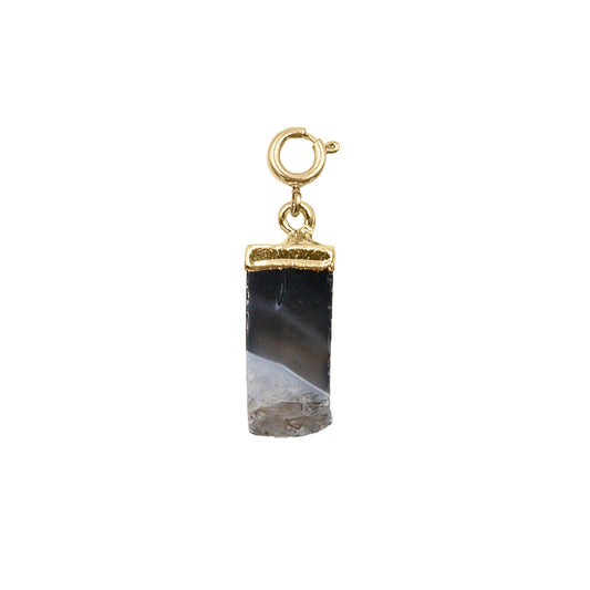 Maker Collection - Raven Raw Quartz Charm