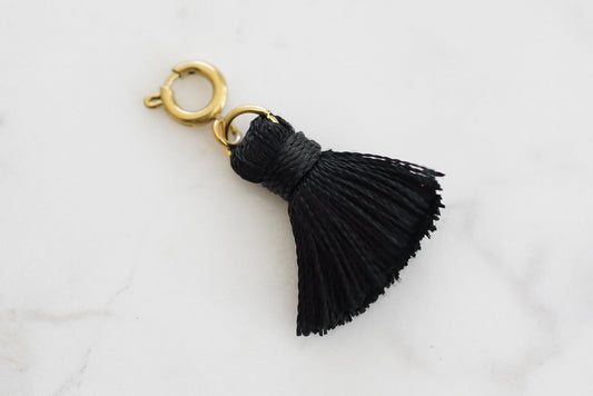 Maker Collection - Raven Tassel Charm
