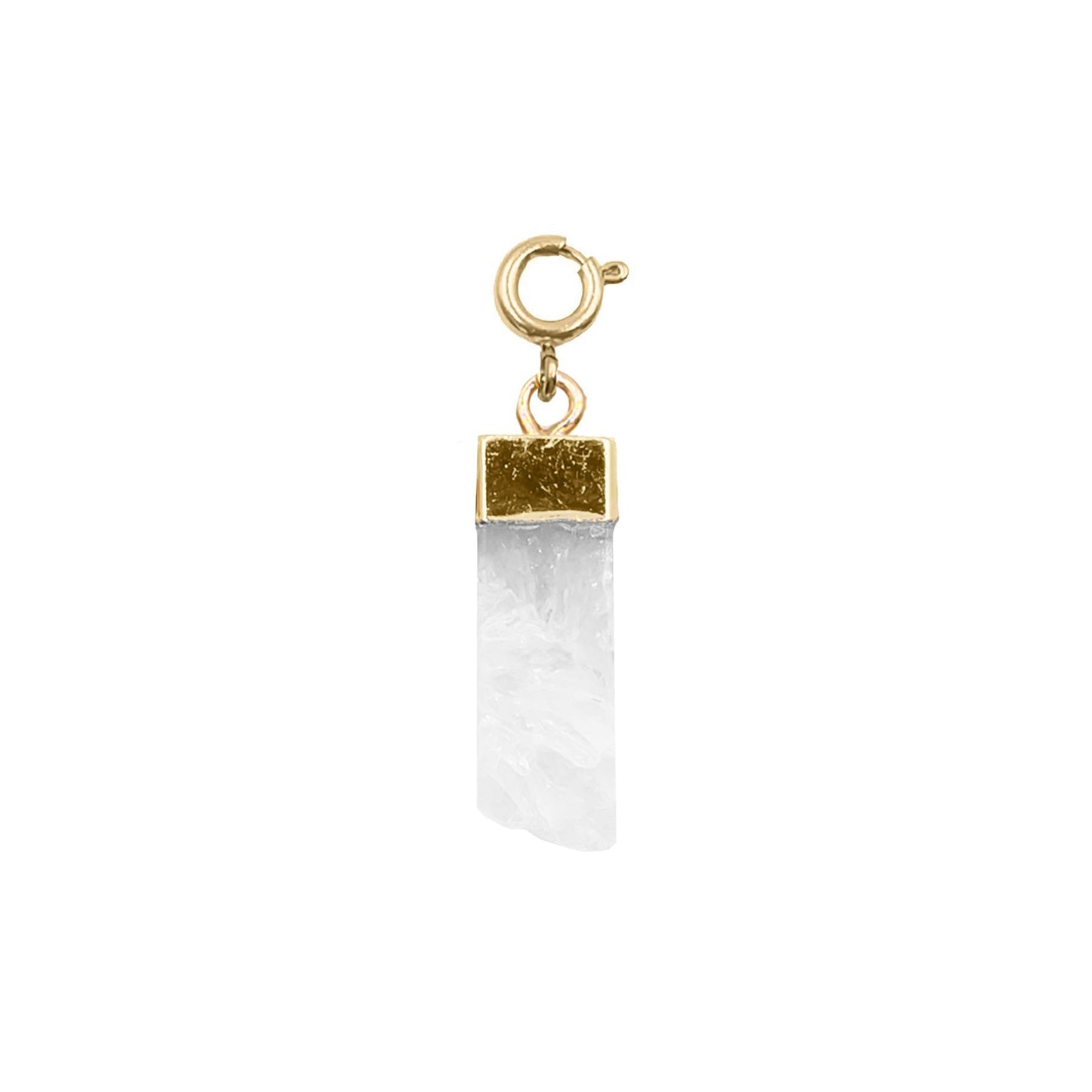 Maker Collection - Raw Quartz Charm