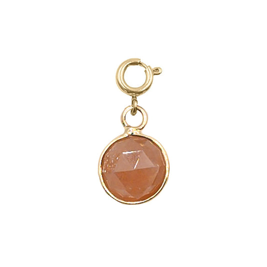 Maker Collection - Ruby Circle Charm