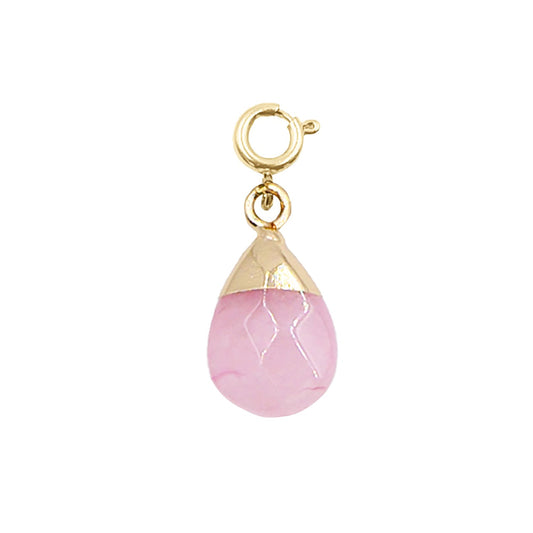 Maker Collection - Scarlet Dipped Teardrop Charm
