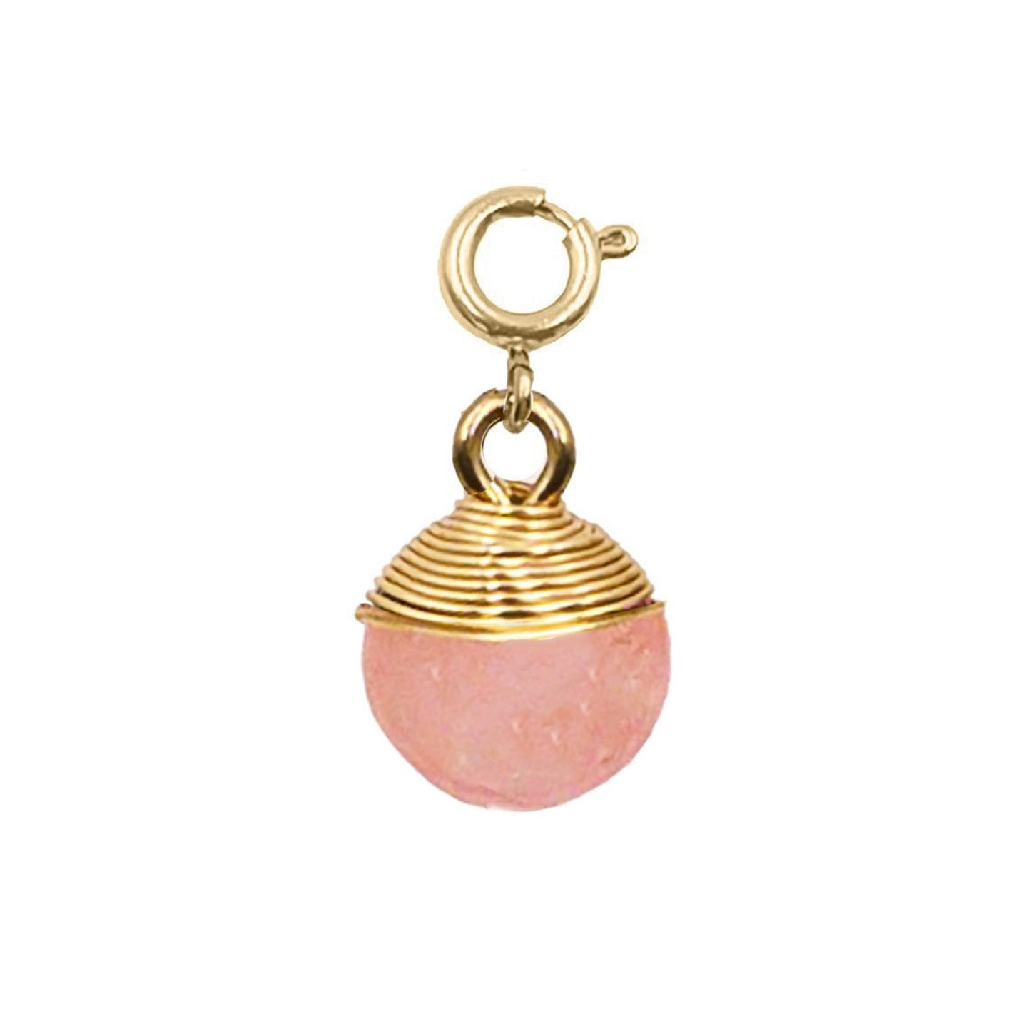 Maker Collection - Scarlet Wire Wrapped Charm