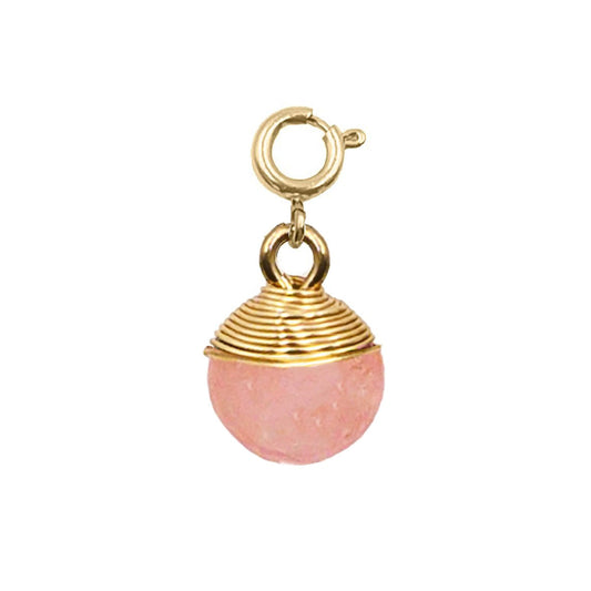 Maker Collection - Scarlet Wire Wrapped Charm