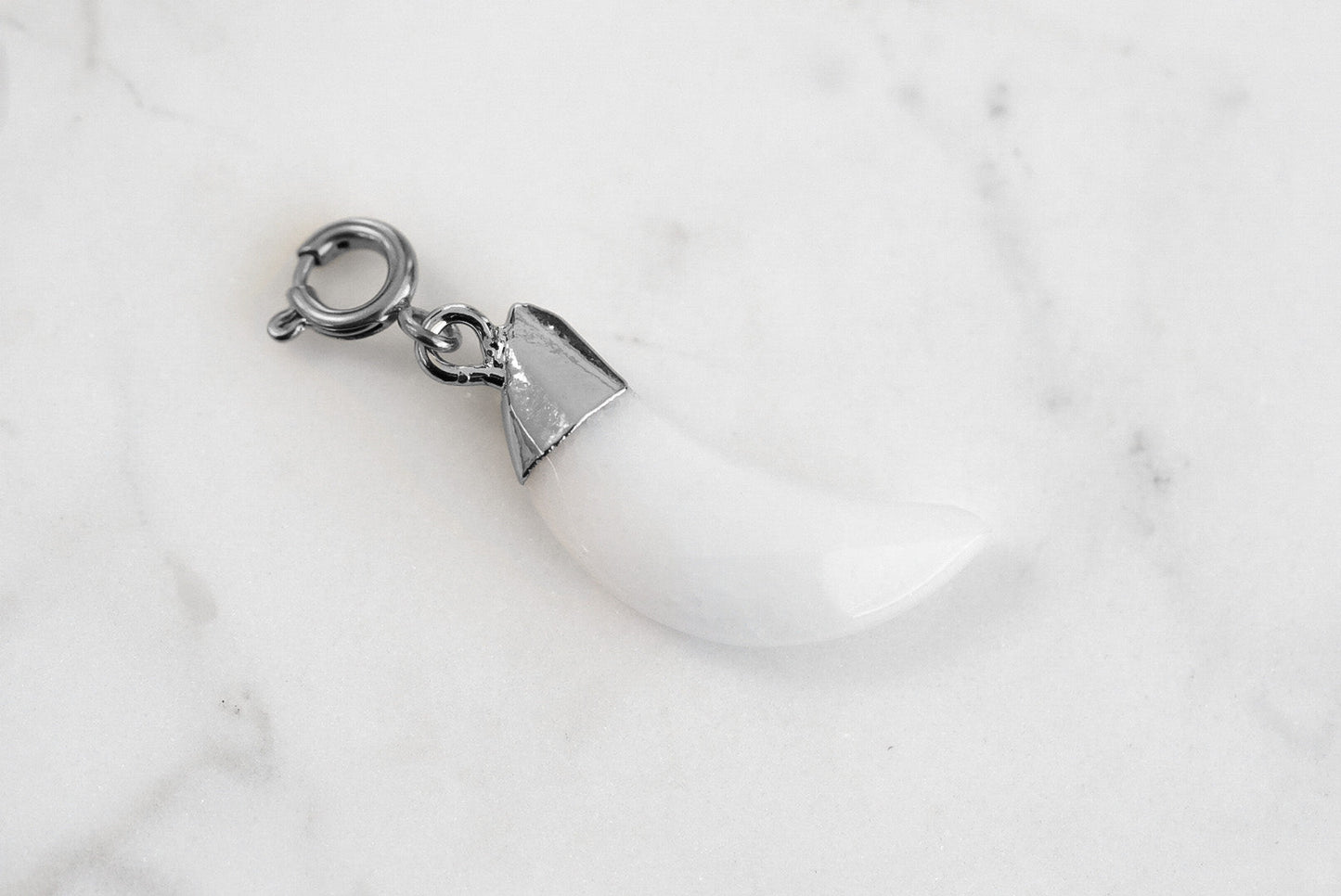 Maker Collection - Silver Ashen Alpha Charm