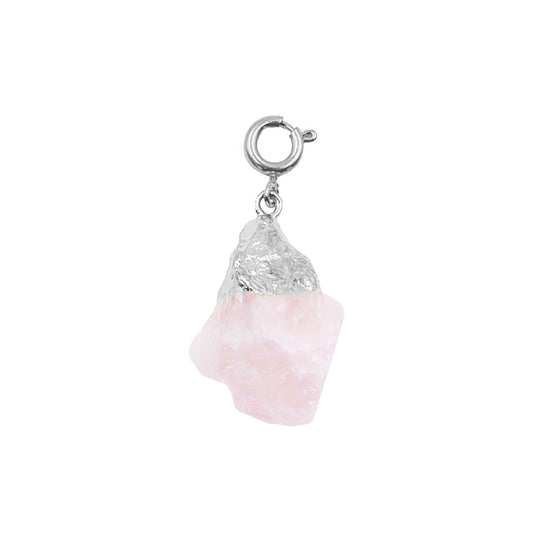 Maker Collection - Silver Ballet Nugget Quartz Charm