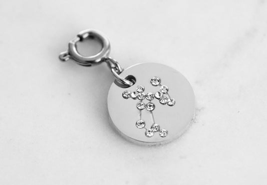 Maker Collection - Silver Sagittarius Zodiac Charm (Nov 22 - Dec 21)