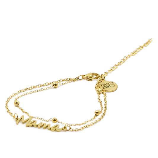 Mama Collection - Script Layered Bracelet