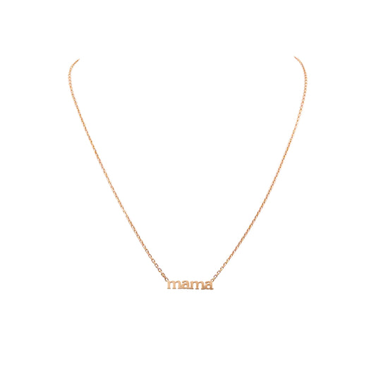 Mama Collection - Rose Gold Necklace