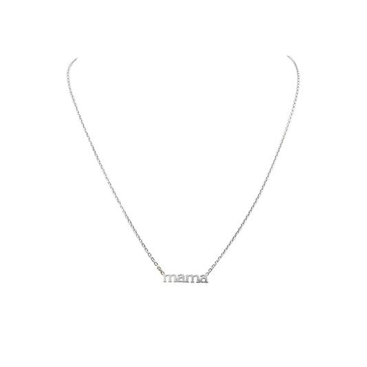 Mama Collection - Silver Necklace