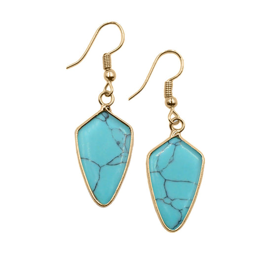 Maxi Collection - Turquoise Earrings