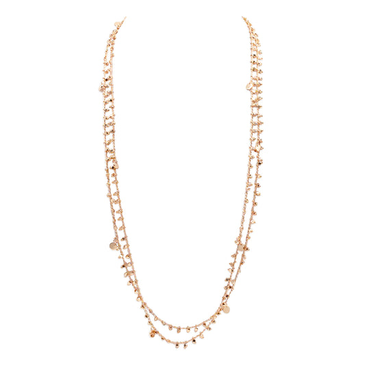 Maya Collection - Rose Gold Wrap Necklace