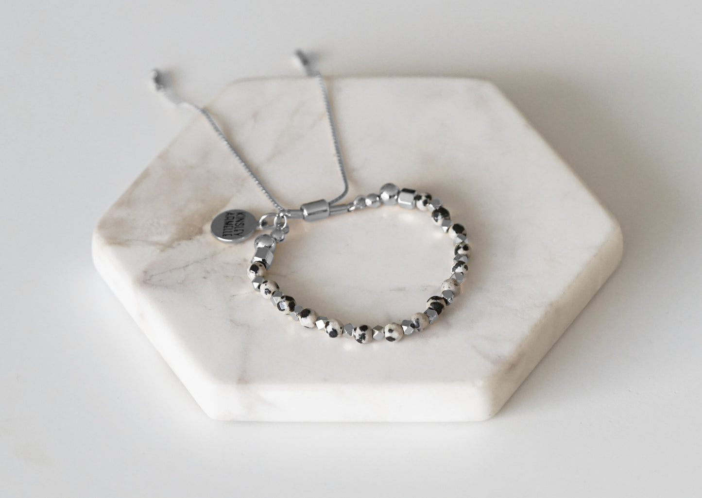 Merci Collection - Silver Speckle Bracelet
